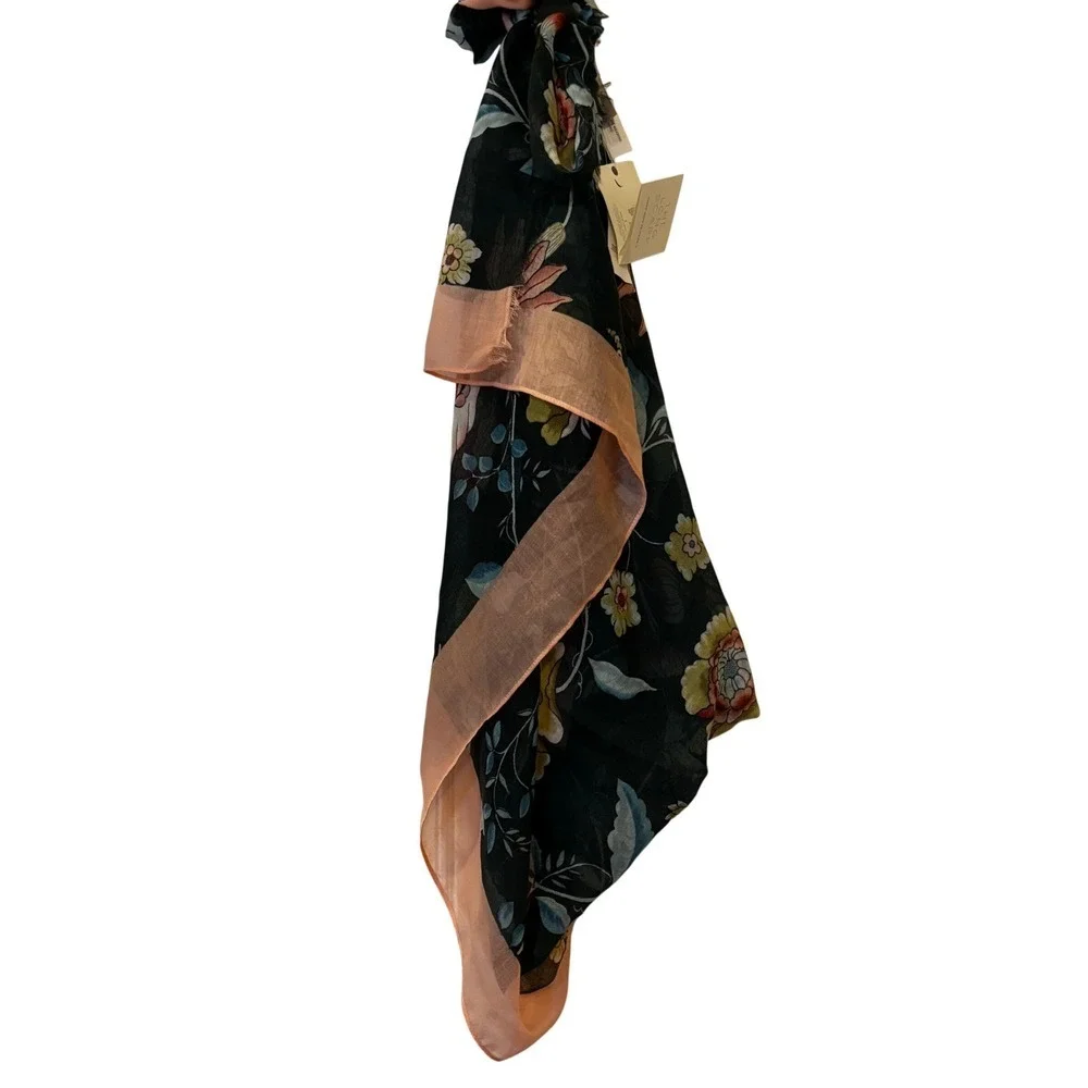 Ann Taylor‎ Loft Floral Printed Scarf NWT